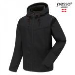 Pesso LEO kapuutsiga veekindel stretš ripstop softshell jakk, must L